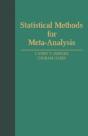 Statistical Methods For Meta-Analysis - Preview