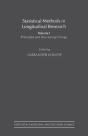 Statistical Methods In Longitudinal Research - Preview