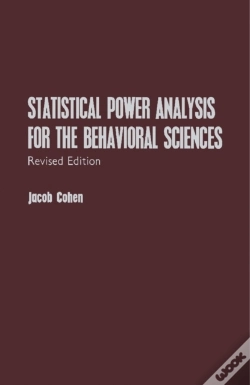 Capa do artigo Statistical Power Analysis For The Behavioral Sciences