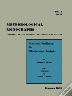 Capa do artigo Statistical Prediction By Discriminant Analysis