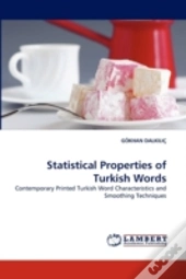 Statistical Properties Of Turkish Words