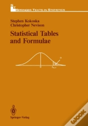 Capa do artigo Statistical Tables And Formulae