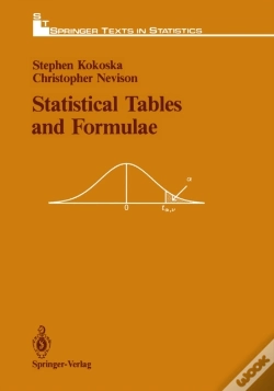 Capa do artigo Statistical Tables And Formulae