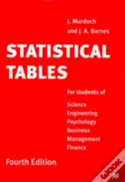 Capa do artigo Statistical Tables For Science, Engineering, Business Management And Finance