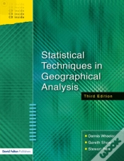 Capa do artigo Statistical Techniques In Geographical Analysis
