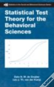 Capa do artigo Statistical Test Theory For The Behavioral Sciences