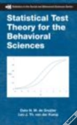 Capa do artigo Statistical Test Theory For The Behavioral Sciences