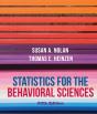 Statistics For The Behavioral Sciences - Preview