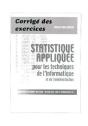 Statistique Appliquee Pour Les Techniques De L'Informatique Et De L'Administration Corriges Des Exer - Preview