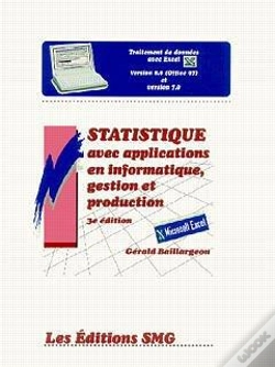 Capa do artigo Statistique Avec Applications En Informatique, Gestion Et Production (Traitement De Donnees Avec Exc