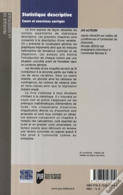 Capa do artigo Statistique Descriptive