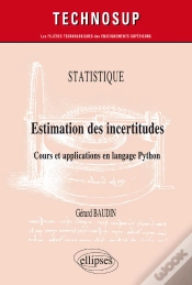 Capa do artigo Statistique - Estimation Des Incertitudes - Cours Et Applications En Langage Python