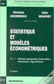 Capa do artigo Statistique Et Modèles Économétriques Tome 1 ; Notions Générales, Estimation, Prévisions, Algorithmes (2e Édition)