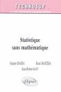 Statistique Sans Mathématique - Niveau A - Preview