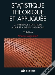 Capa do artigo Statistique Theorique Et Appliquee Volume2 Inference Statistique A 1 Et A 2 Dimensions