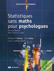 Capa do artigo Statistiques Sans Maths Pour Psychologues