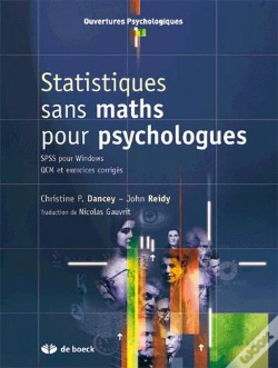 Capa do artigo Statistiques Sans Maths Pour Psychologues