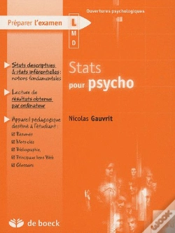 Capa do artigo Stats Pour Psycho ; Exercices Et Corrigés