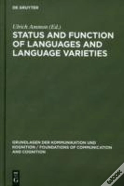 Capa do artigo Status And Function Of Languages And Language Varieties