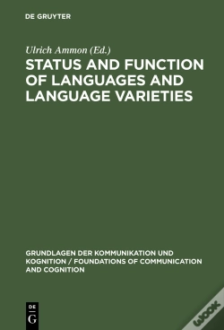 Capa do artigo Status And Function Of Languages And Language Varieties