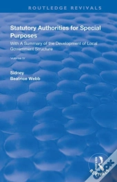 Statutory Authorities For Special Purposes