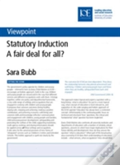 Capa do artigo Statutory Induction