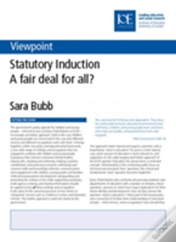 Capa do artigo Statutory Induction