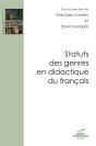 Statuts Des Genres En Didactique Du Francais - Preview