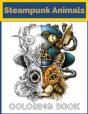Steampunk Animals Coloring Book - Preview