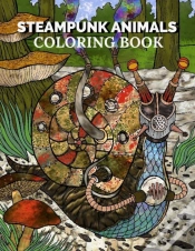 Capa do artigo Steampunk Animals Coloring Book