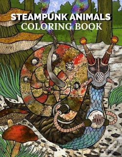 Capa do artigo Steampunk Animals Coloring Book