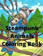 Capa do artigo Steampunk Animals Coloring Book