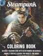 Steampunk Coloring Book - Preview