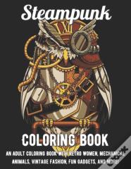 Steampunk Coloring Book