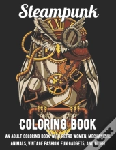 Steampunk Coloring Book