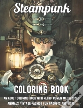 Steampunk Coloring Book