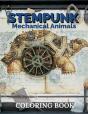 Steampunk Mechanical Animals Coloring Book - Preview