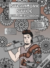 Steampunk Style Coloring Book