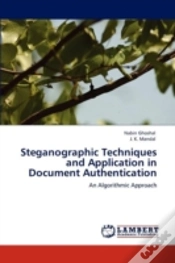 Capa do artigo Steganographic Techniques And Application In Document Authentication