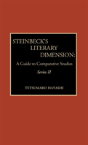 Steinbeck'S Literary Dimension - Preview