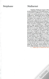 Capa do artigo Stephane Mallarme