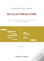 Capa do artigo Stéphane Mallarmé ; De La Lettre Au Livre