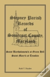 Capa do artigo Stepney Parish Records Of Somerset Count