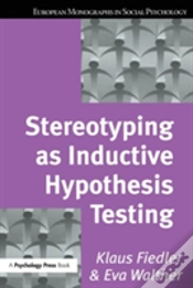 Capa do artigo Stereotyping As Inductive Hypothesis Testing