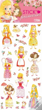 Stick' Coeur Princesse Blonde