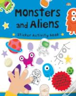 Capa do artigo Sticker Activity Book - Monsters And Aliens