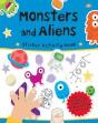 Sticker Activity Book - Monsters And Aliens - Preview