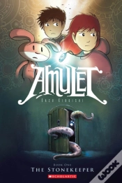 Capa do artigo Stonekeeper (Amulet, Book One)