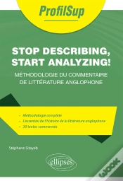 Capa do artigo Stop Describing, Start Analyzing ! Méthodologie Du Commentaire De Littérature Anglophone
