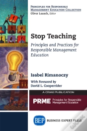 Capa do artigo Stop Teaching